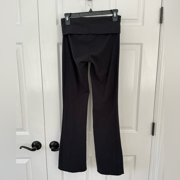 SKIMS Cotton Jersey Foldover Pant | Soot | Size S - Picture 6 of 7